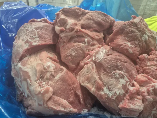 Pork collar pieces boneless 7