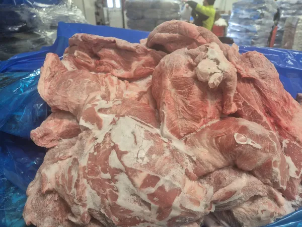 Pork collar pieces boneless 9
