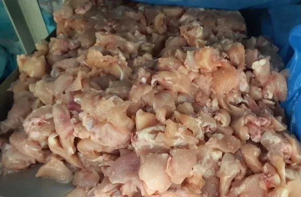 Chicken fillet trimming 3