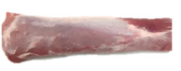 Pork loins boneless, without chain