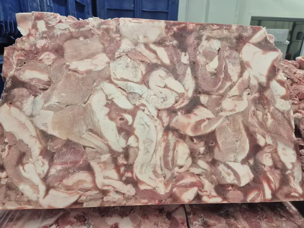 Pork frozen 80/20 naked block 8