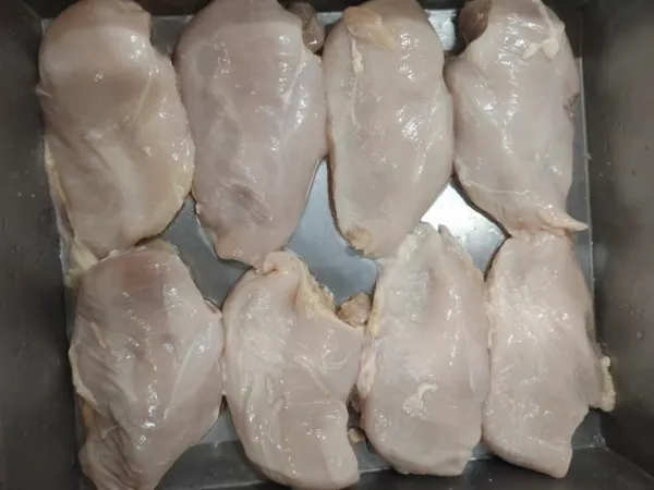 Frozen skinless boneless chicken breast 2