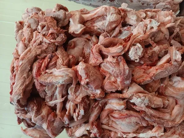 Frozen Pork Trimming