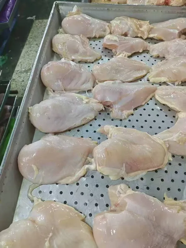 Frozen chicken breast skinless boneless 3