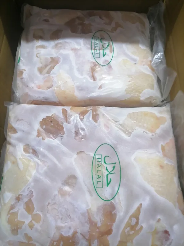 Frozen chicken thigh meat, boneless 3