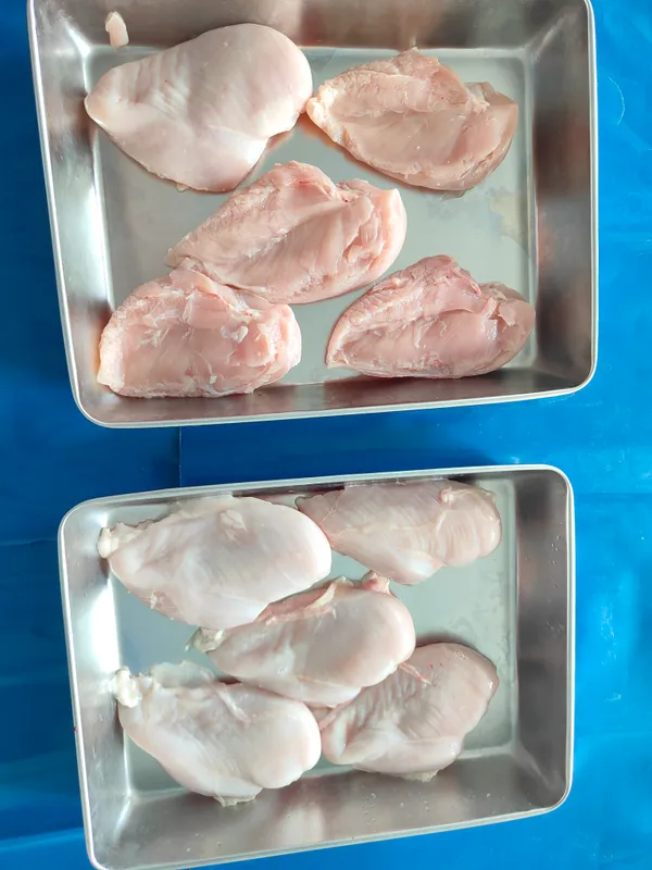 Frozen chicken breast, boneless 2
