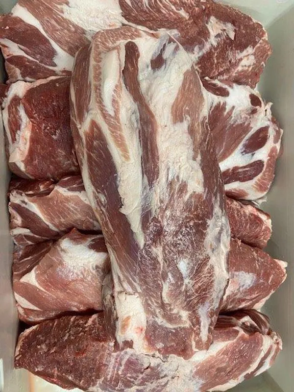 Frozen pork collar, boneless