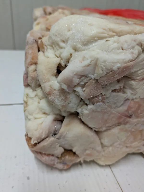 Pork cutting fat, Lithuania 4