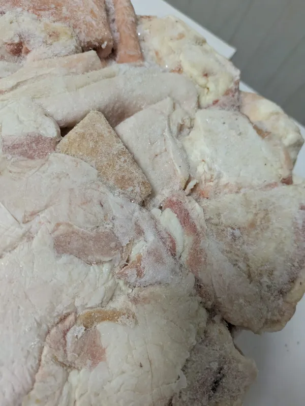 Pork cutting fat, Lithuania 5