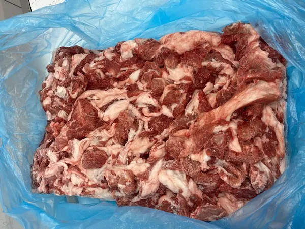 Frozen pork trimmings, 70/30 2