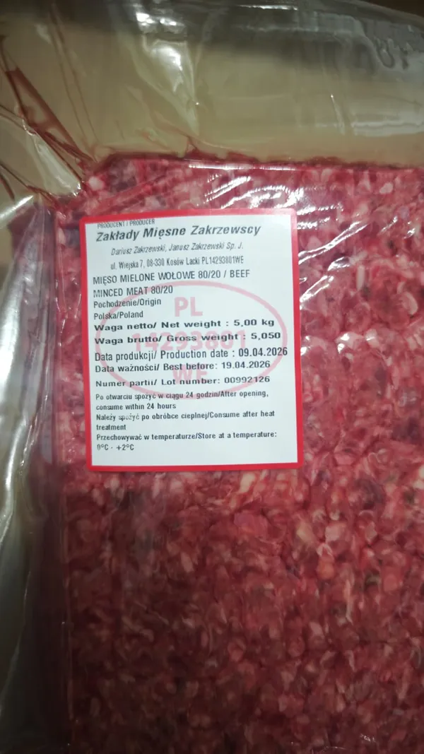 Minced Beef Offer fresh/frozen 4