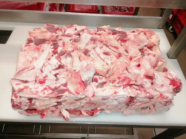 Frozen beef cutting fat, Finland 2