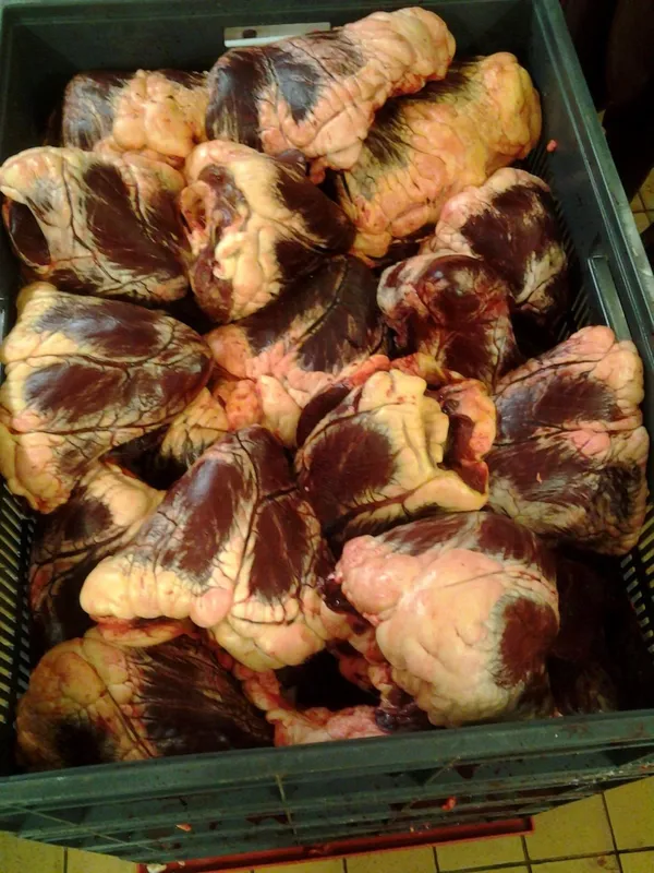 Frozen beef heart, Sweden
