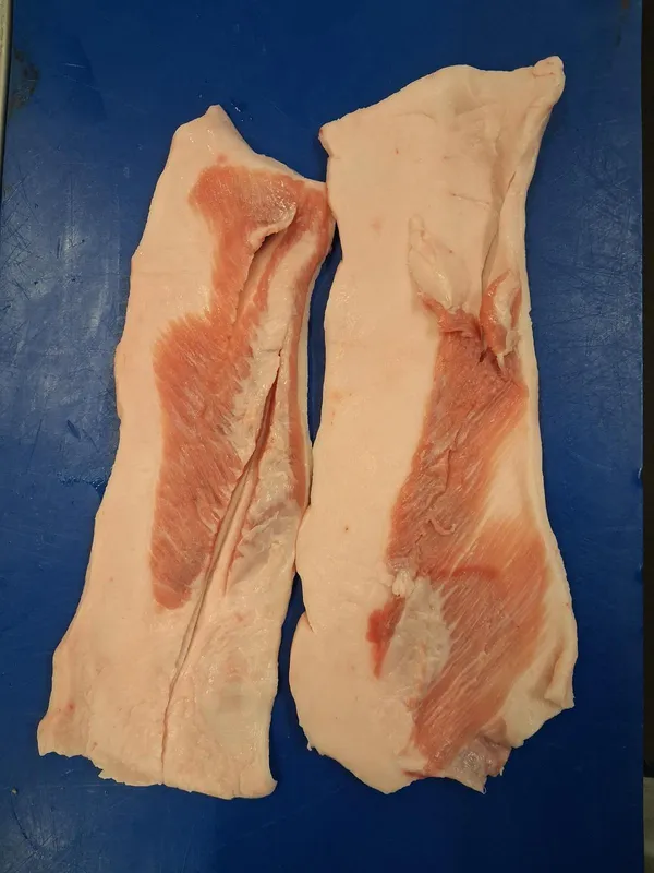 Frozen pork neck fat, Belgium 2
