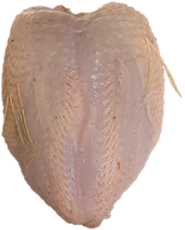 Frozen chicken breast CAP, bone-in, skin on 3
