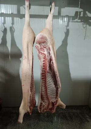 Pork sides skin-on