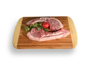 Pork chop with rib