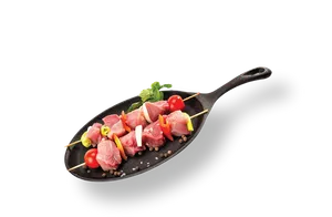 Pork skewers
