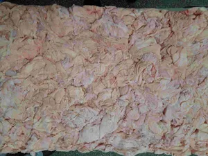 Frozen chicken skin in naked block 15kg net