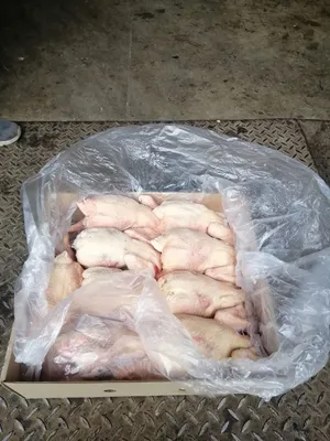 Frozen whole naked hens