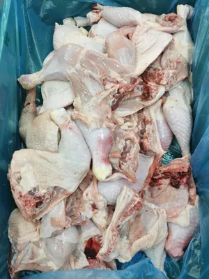 Frozen chicken quarter leg, grade B, carton, 320+