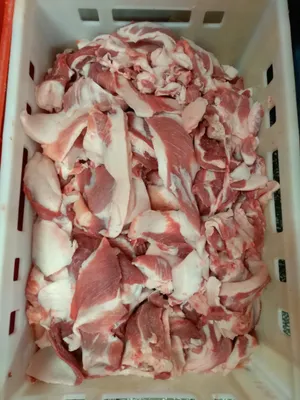 Frozen pork trimming 50/50