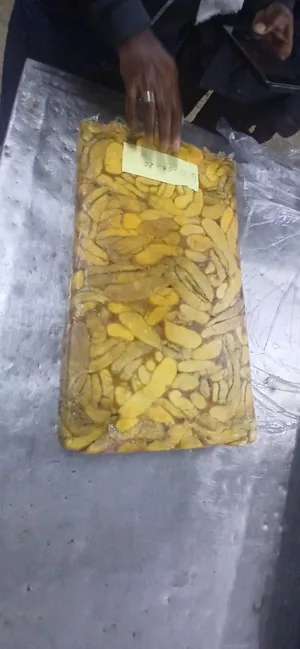 Mullet Eggs Roe 118 pieces per block each piece weighting 100 gram