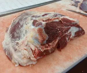 Frozen beef topside