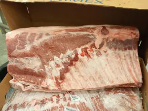 Frozen pork belly bone in