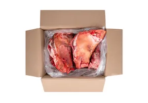 Pork half head, no ear, no jowl, frozen