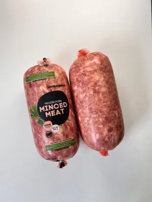 Pork minced meat, frozen