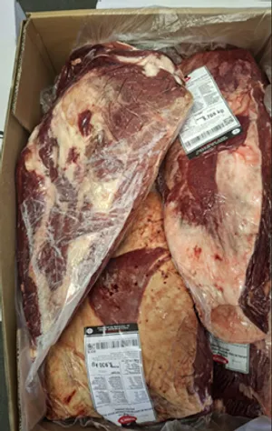 Frozen beef shoulder