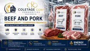 beef and pork