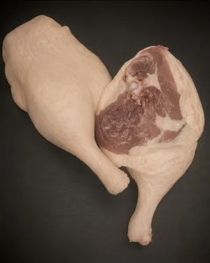 Fattened duck legs