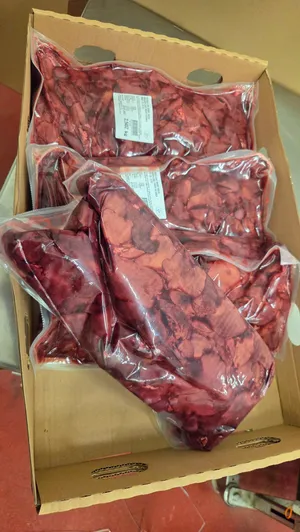 Frozen chicken gizzards