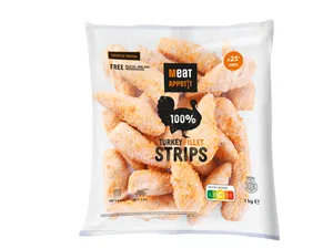 TURKEY FILLET STRIPS 1 kg
