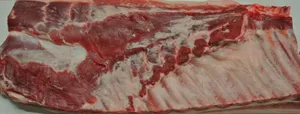 Frozen pork belly, rind-on, bone-in, Germany
