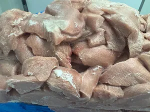 Frozen turkey trimmings