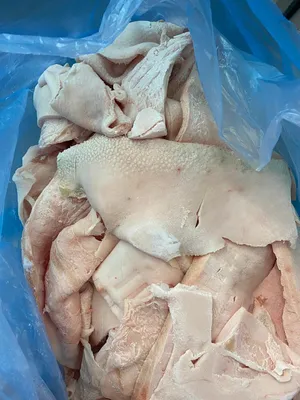 Frozen pork back fat
