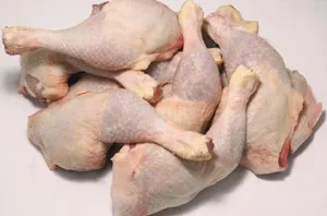 Frozen chicken leg quarter